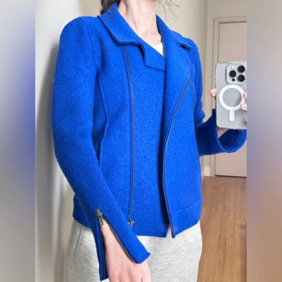 TAHARI Women’s Blue Jacket in XS - Picture 5 of 12